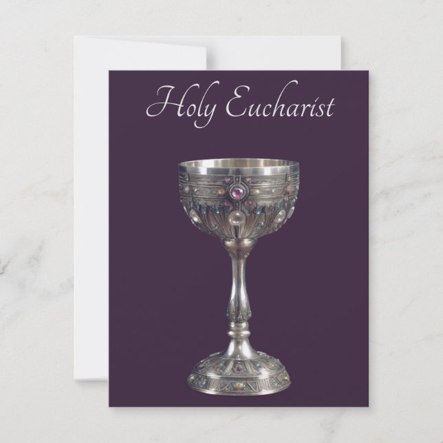 Helig Eukaristi Inbjudan (Framsida)