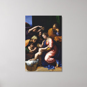 Helig familj, 1518 canvastryck