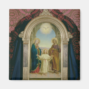 Helig familj, 1898 (tempera på panel) magnet