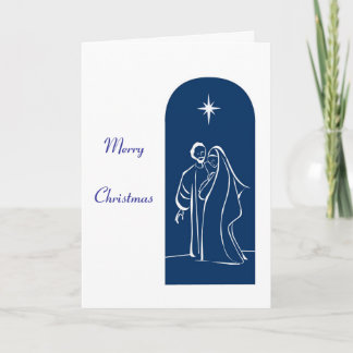 Helig familj helgkort