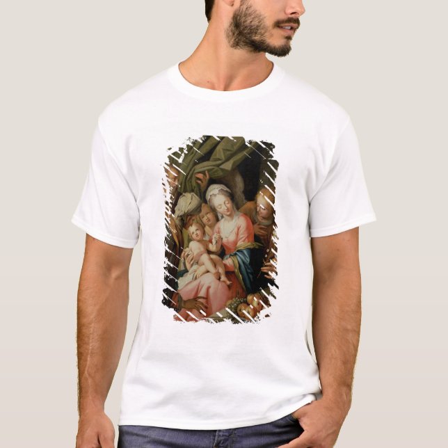Helig familj med St Anne Tee (Framsida)