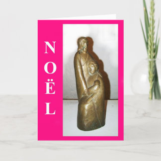 Helig familjjulkort helgkort