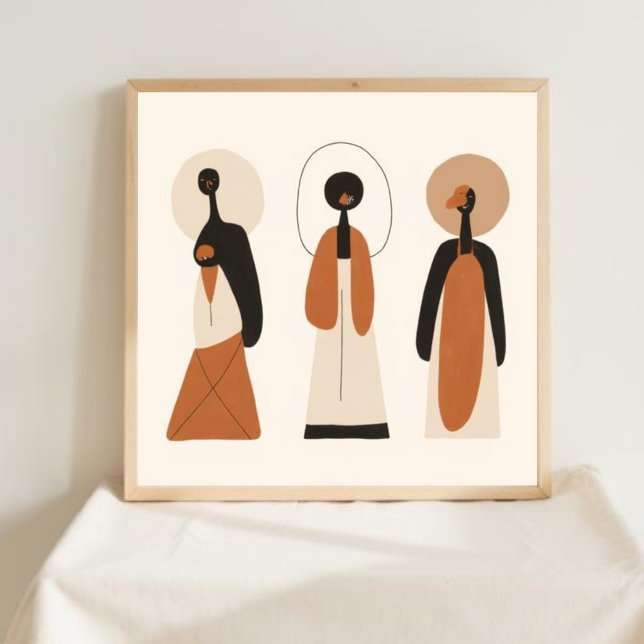 Helig feminin trio poster (Skapare uppladdad)