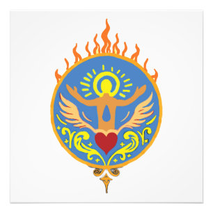 Helig Flame Ascension Poster
