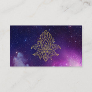 Helig för Nebula för *~*Hamsa galax kosmisk Visitkort