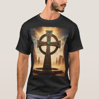 Helig Förfäders Kors Tempels Afrikansk Andlighet T Shirt