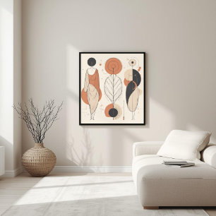 Helig form – Modern feminin geometri IV Poster