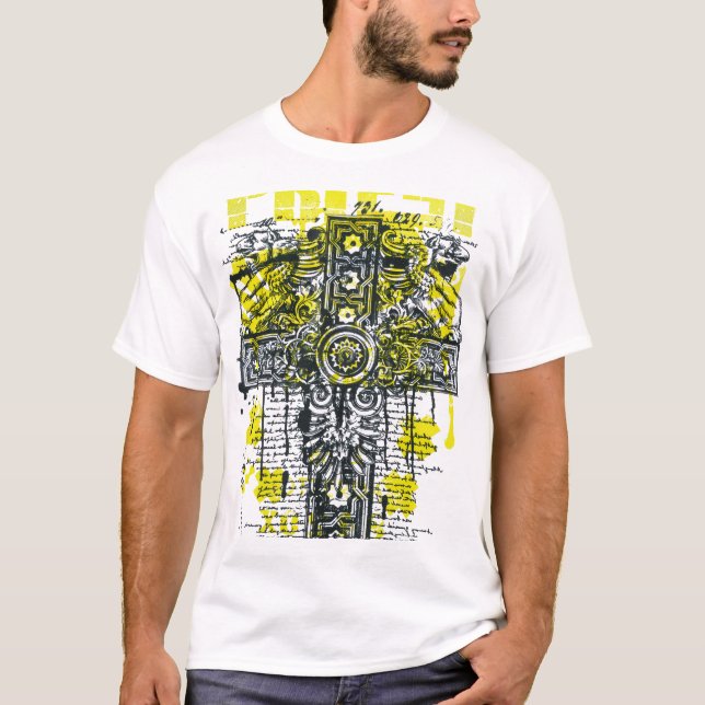 Helig Geometri - Divine Blueprint -T-Shirt T Shirt (Framsida)