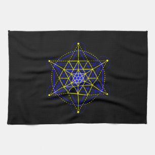 Helig Geometri Kökshandduk