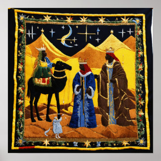 Helig Geometri - metallisk energikälla Poster