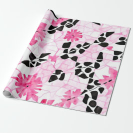 Helig Geometri: Rosa, Black & White Edition Presentpapper