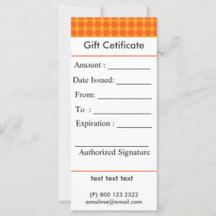 Helig Geometric BeeHive Mönster Gift Certificate