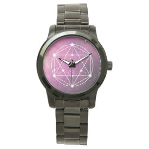HELIG geometrimetatrons kub Armbandsur