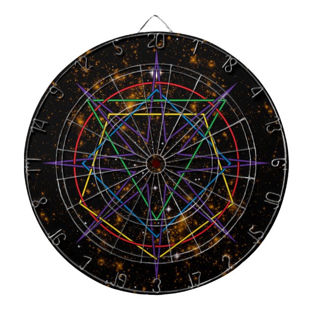 Helig Geometrisk Sigill Darttavla (Framsidan)