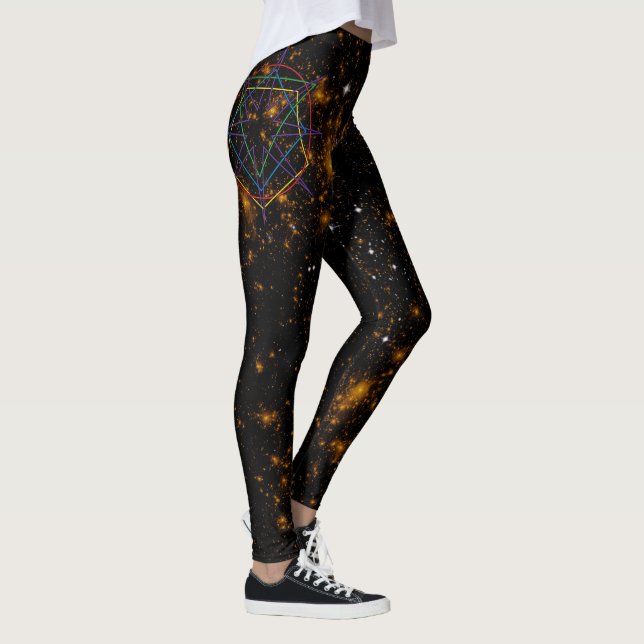 Helig Geometrisk Sigill Leggings (Höger)