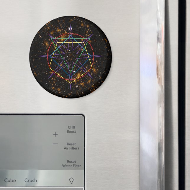 Helig Geometrisk Sigill Magnet (In Situ (Fridge))