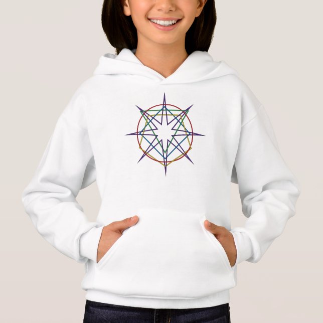 Helig Geometrisk Sigill T Shirt (Framsida)
