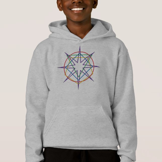 Helig Geometrisk Sigill T Shirt (Framsida)