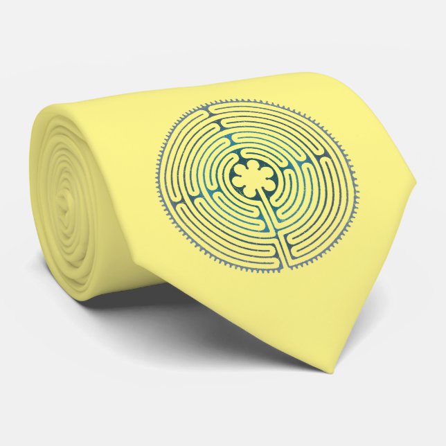 Helig Geometrisymbol - Chartres Labyrint 1 Slips (Rullad)