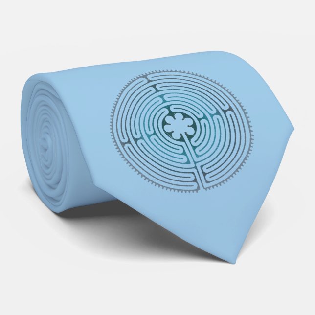 Helig Geometrisymbol - Chartres Labyrint 1 Slips (Rullad)