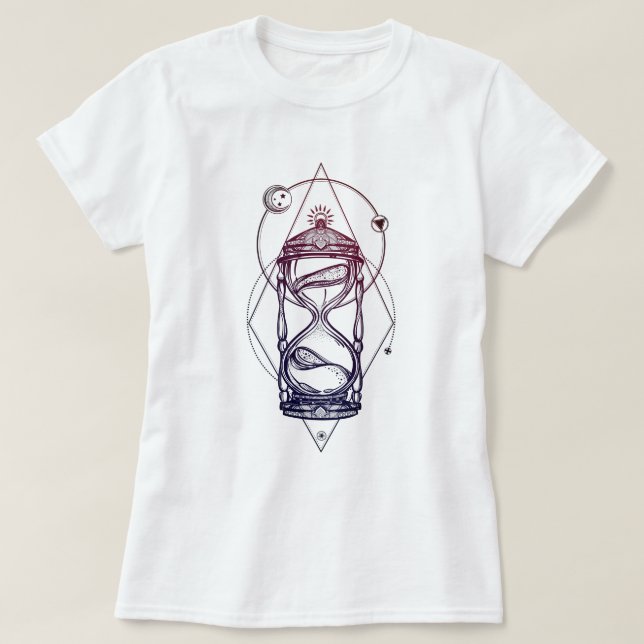 Helig Geometritimme T Shirt (Design framsida)