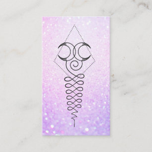 *~* Helig Geometry Enlightenement Nirvana Pastel Visitkort