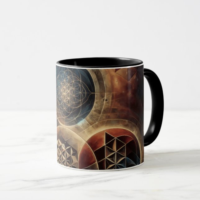 Helig Geometry Helig Tea Mugg (Framsida höger)