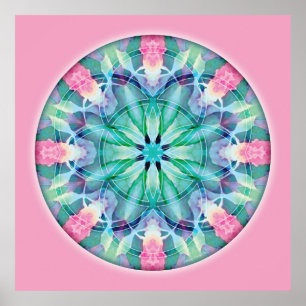 Helig Geometry Mandala 11 Poster