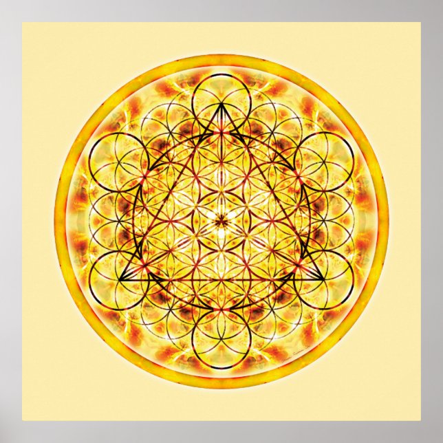 Helig Geometry Mandala 2 Poster (Framsidan)