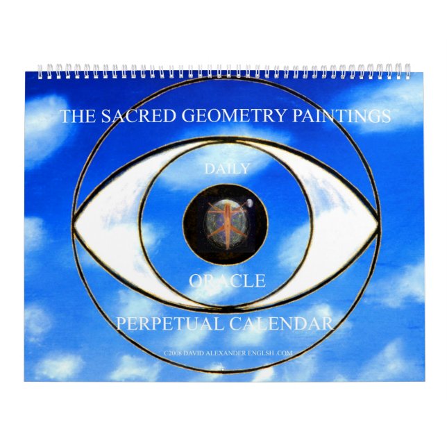 HELIG GEOMETRY PAINTINGS PERPETUAL CALENDAR KALENDER (Omslag)