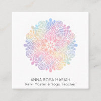 *~* Helig Geometry Rainbow Mandala Andlig