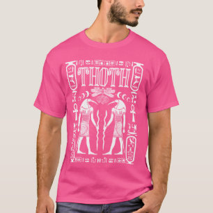 Helig Geometry Science, egyptian Gud Thoth Öga T Shirt