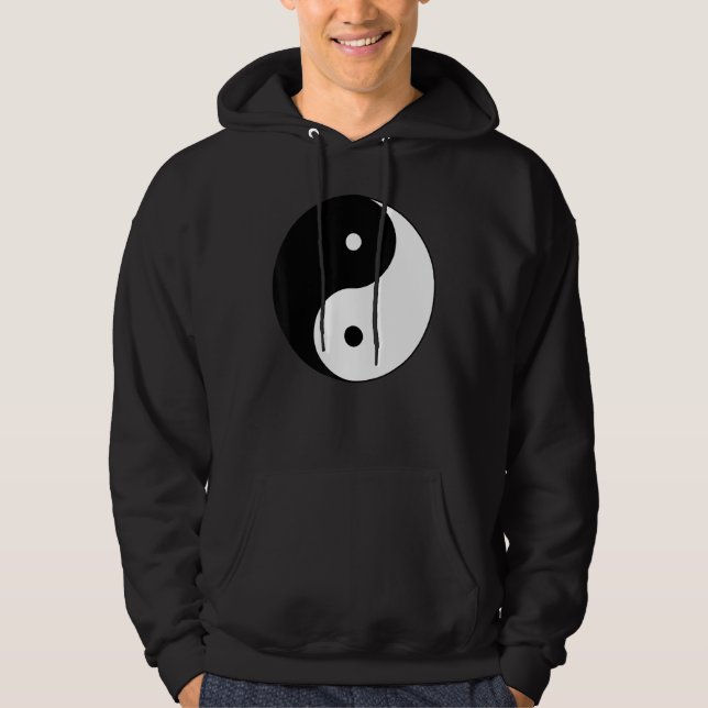 Helig Geometry Yin Yang Hoodie (Framsida)