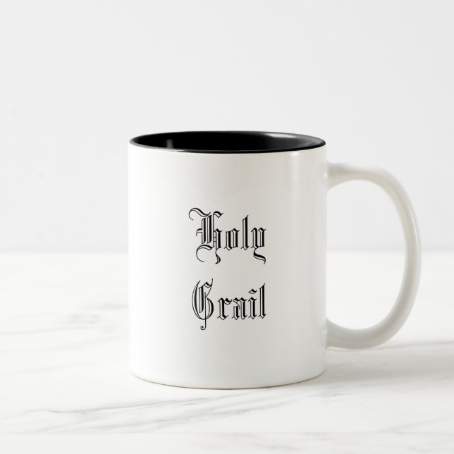 Helig gral Två-Tonad mugg (Höger)