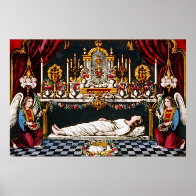 Helig Grav i det välsignade viruset - 1907 Poster (Framsidan)