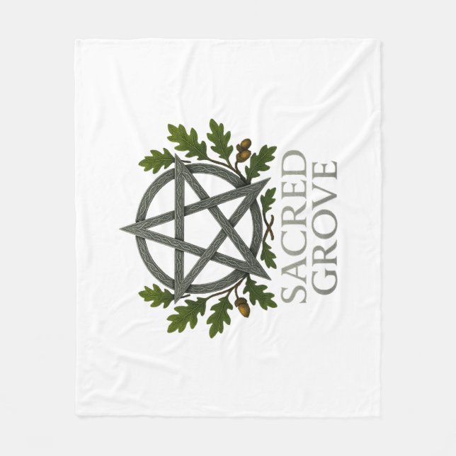 Helig Grove Fleece Blanket (Framsidan)