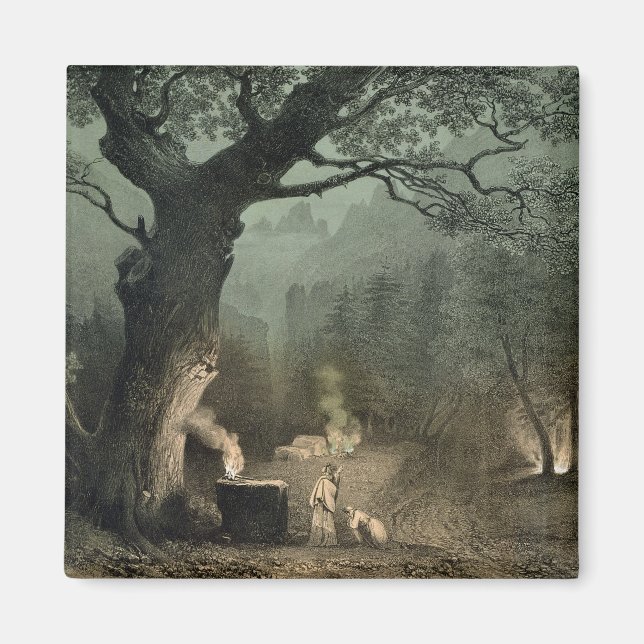 Helig grove of the Druids Magnet (Framsidan)