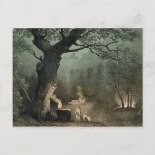 Helig grove of the Druids Vykort