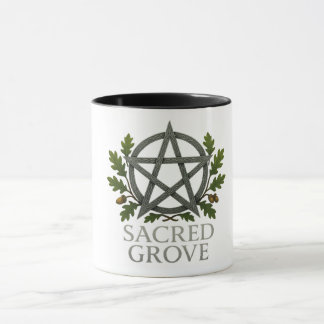 Helig Grove Pentagram Wiccan Mugg