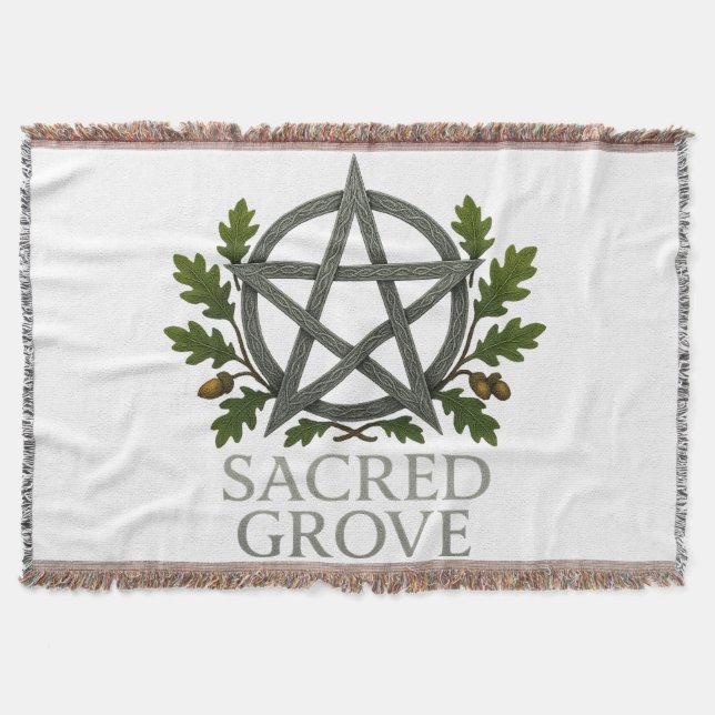 Helig Grove Throw Blanket Filt (Framsidan)