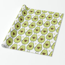 Helig Guacamole Hjärt Avokado Bebis Shower Tvillin