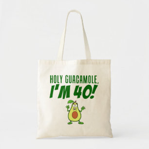 Helig Guacamole mig tecknadavokado för förmiddag Tygkasse