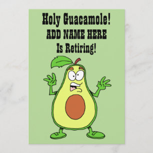 Helig Guacamole någon avgår Inbjudningar