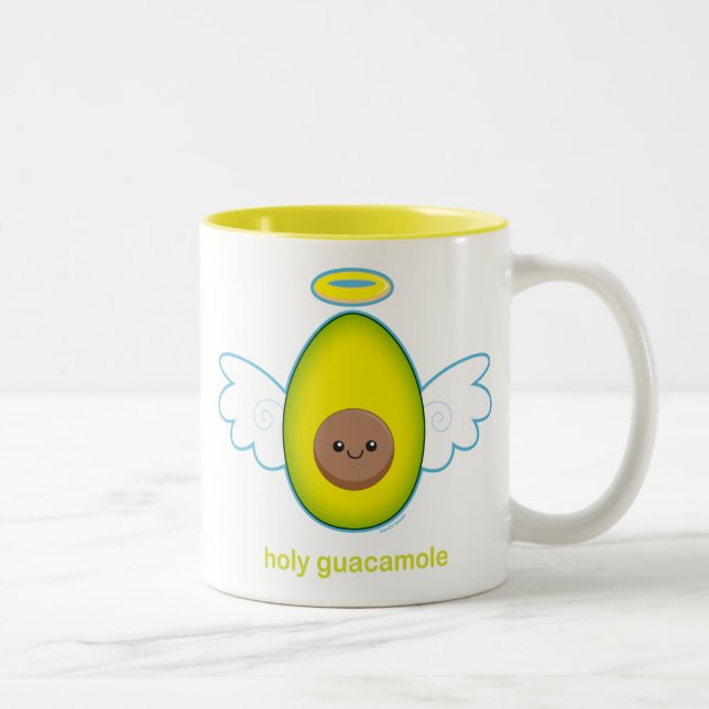 Helig Guacamole! Två-Tonad Mugg (Höger)