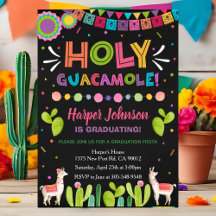 Helig Guacamole-utexamensfest Inbjudan