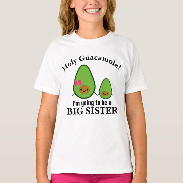 Helig Guacamolestorasysterskjorta T Shirt (Framsida)