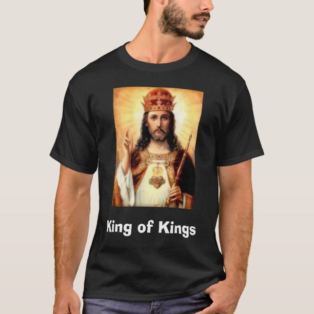 helig heart2, kung av kungar tee (Framsida)