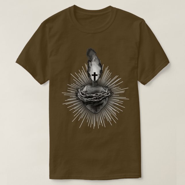 Helig Heart 2 T Shirt (Design framsida)