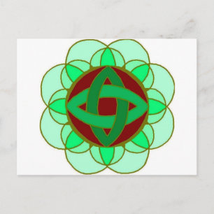 "Helig Heart Chakra" vykort