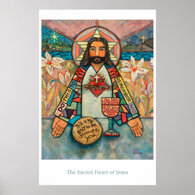 Helig Heart från Jesus Classroom Poster (Framsidan)